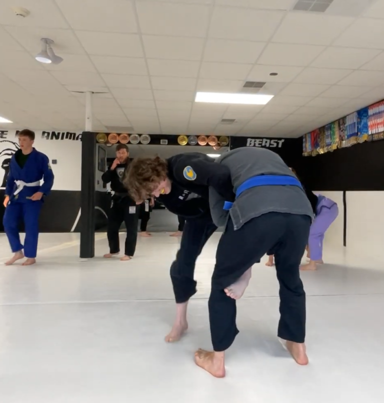 BJJ Action Shot